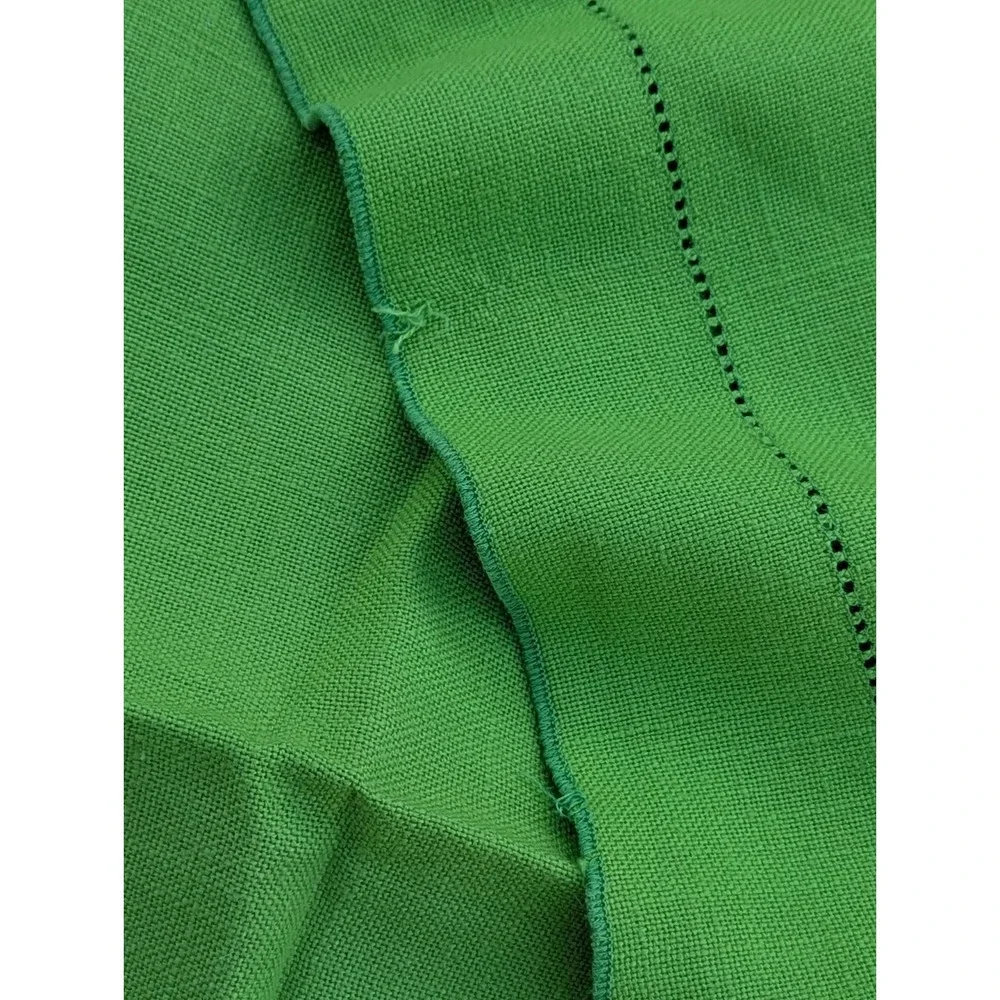 Vera Neumann Tablecloth Lime Green Mid Century Modern Retro 66